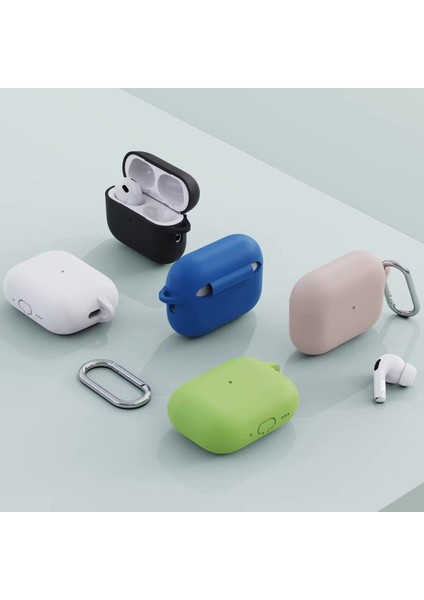 Apple Airpods Pro 3.nesil ile Uyumlu Esnek Silikon Koruyucu Kılıf + Askı Aparatı fırsatları