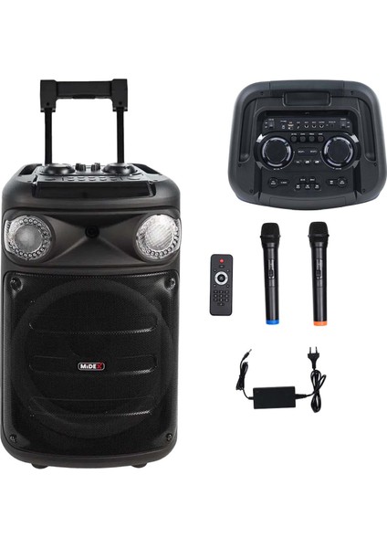 1300 Watt Ekholu Kablosuz Mikrofonlu Şarjlı Mevlüt Anfisi MXR-1300 (Bluetoth Usb)