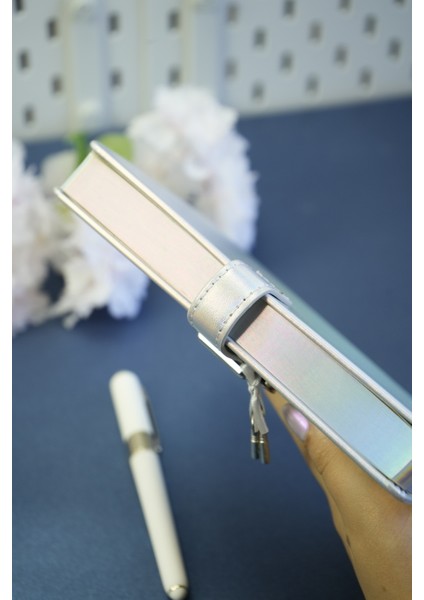 Hush Hush Kilitli Kutulu Metalik Çizgili Defter Gümüş 124-1909 fırsatları