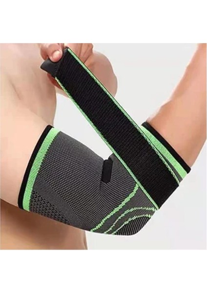 1 Adet Dirseklik Ayarlanabilir. Sıkıştırma Kolluğu. Kaymaz. Bütün Sporlara Uygun