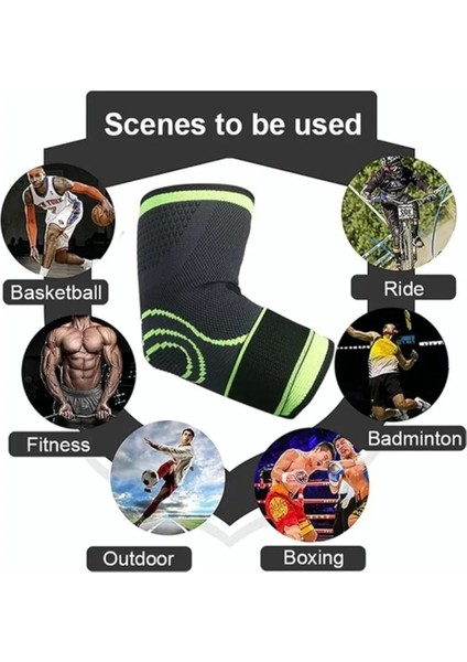 1 Adet Dirseklik Ayarlanabilir. Sıkıştırma Kolluğu. Kaymaz. Bütün Sporlara Uygun indirimleri