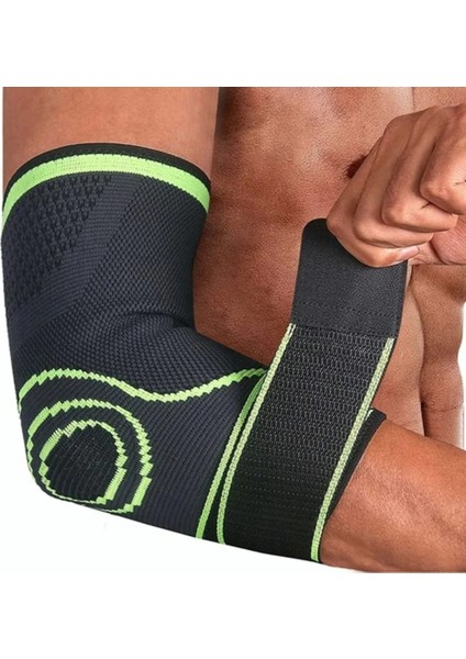 1 Adet Dirseklik Ayarlanabilir. Sıkıştırma Kolluğu. Kaymaz. Bütün Sporlara Uygun