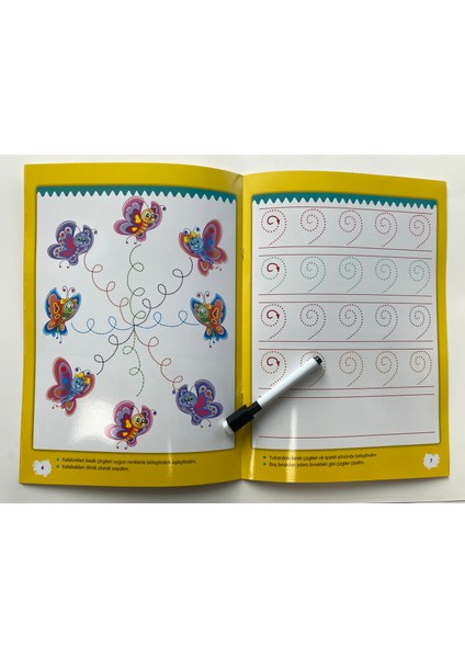 Sarı Seri - Çizerim Silerim Kalem Dünyası (Kalem Hediyeli) fiyatları