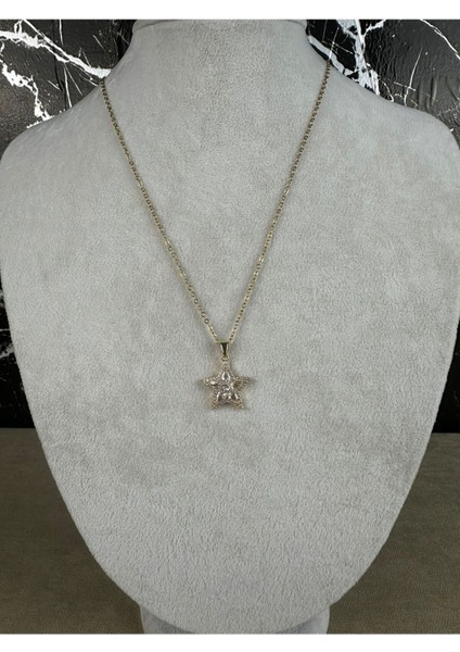 Yıldız Çelik Kolye