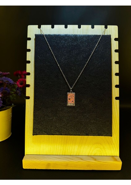 The Star & The Moon Çelik Mineli Kolye fiyatları