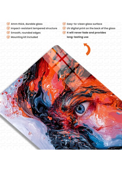 Pigment 001 Cam Tablo indirimleri