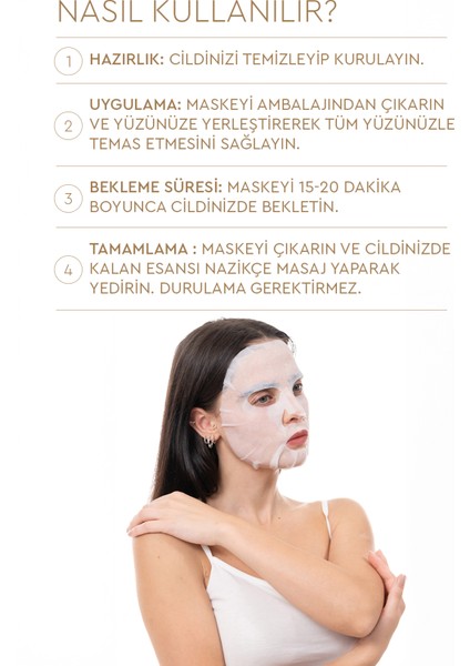 On Rice Extract Mask - Pirinç Özlü Yüz Maskesi 20'li fiyatları