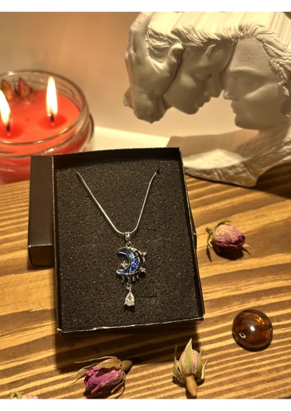 Sarkaçlı Ay Çelik Kolye fiyatları