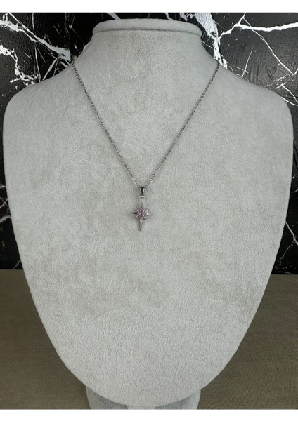 Kutup Yıldızı Çelik Kolye