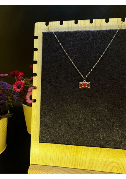 Kalpli Mektup Zarfı Çelik Kolye fiyatları