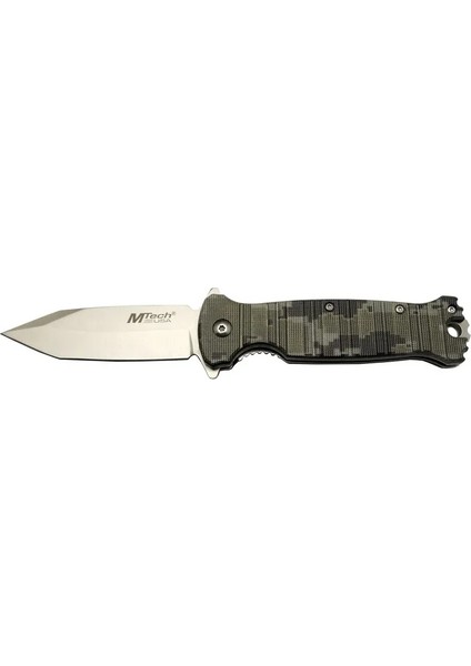 Mtech Nano 4-8-2 Gri Kamp Çakı 21,5cm - Manuel, Kemerlikli