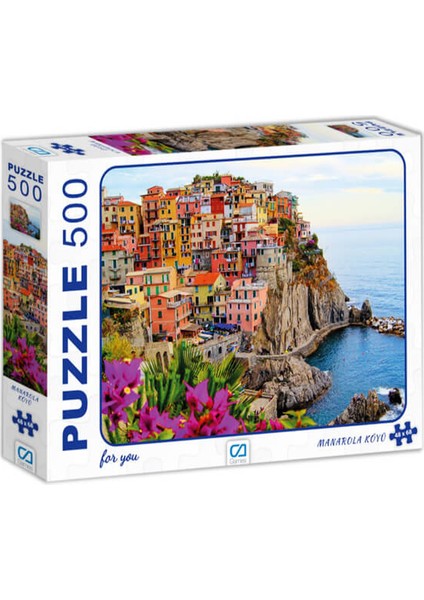 Puzzle 500 Parça Manarola Köyü 7505