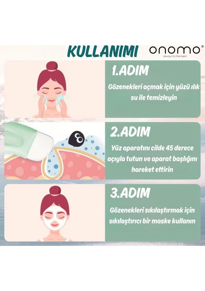 Life Siyah Nokta Temizleme Aparatı Cilt Gözenek Temizleyici Yeşil / Mor fırsatları