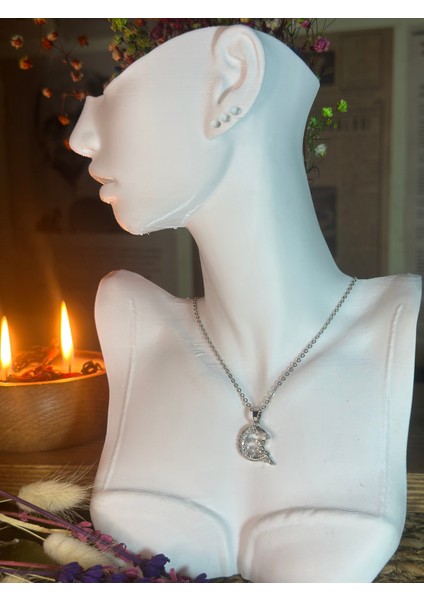 Ayperi Paslanmaz Çelik Kolye