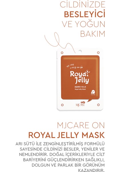 On Royal Jelly Mask - Arı Sütü Özlü Maske 20'li indirimleri