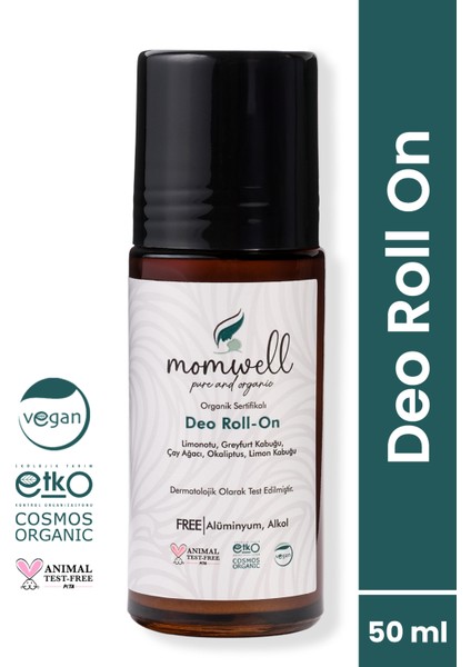 Organik Deo Roll-on 50ml