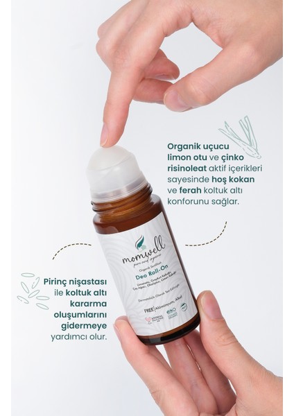 Organik Deo Roll-on 50ml fırsatları