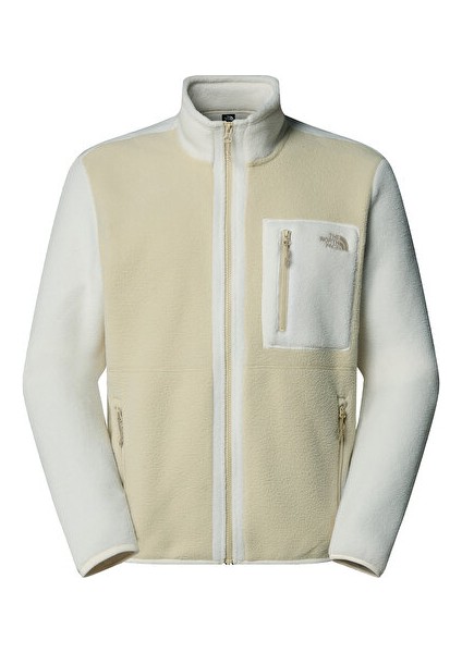 M Yumiori Full Zip Erkek Outdoor Polar Ceket NF0A883RFR01 Gri