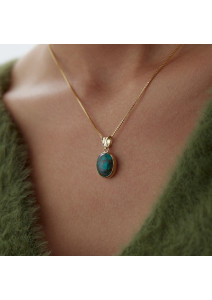 Dark Green Vintage Kolye fiyatları