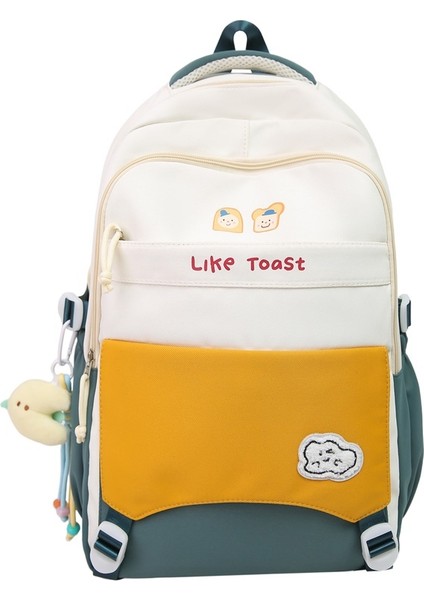 Yeni Okul Çantası Kadın Kore Baskı Küçük Taze Lise Üniversite Öğrencileri Sırt Çantası Kampüs Çift Rüzgar Sen Sistemi Basit Omuzlar Sırt Çantaları (Yurt Dışından)