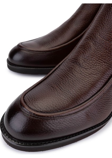 Erkek Hakiki Deri Taba Klasik Bot 987 252 Erk Bot SK25-26 Taba Fltr modelleri