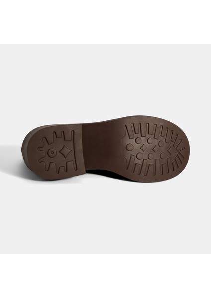 Kadın Taba Topuklu Süet Loafer fırsatları