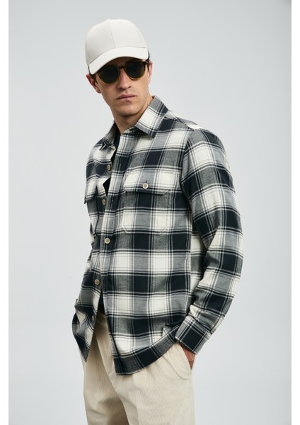 Years Erkek Basic Gömlek Regular Fit Lacivert