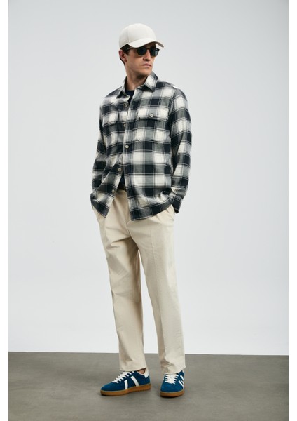 Years Erkek Basic Gömlek Regular Fit Lacivert fırsatları