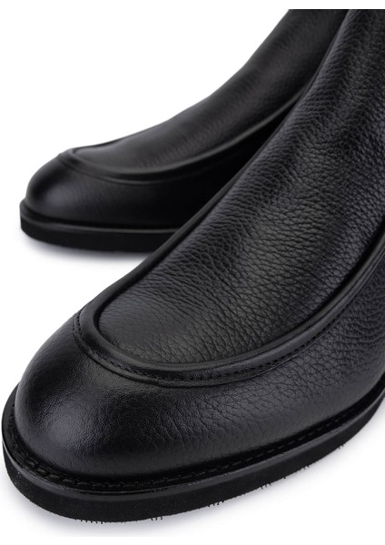 Erkek Hakiki Deri Siyah Floter Klasik Bot 987 252 Erk Bot SK25-26 Sıyah Fltr modelleri