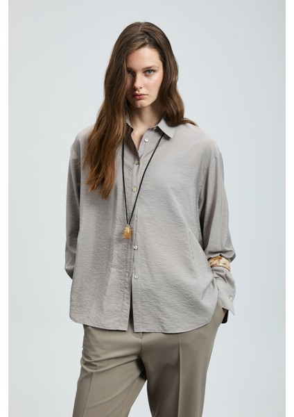 Mıla Kadın Ipekli Gömlek Siyah modelleri