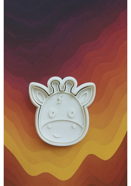 Zürafa ve Zebra Kurabiye Kalıbı Seti 2’li Beyaz – Hayvan Figürlü Hamur ve Şeker Kalıbı fiyatları