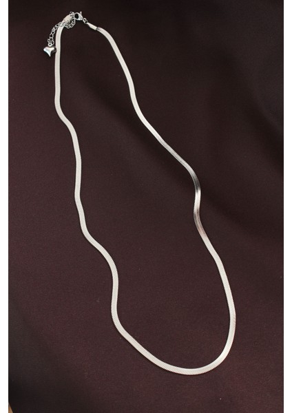 316L Çelik Gümüş Renk 60 cm Italyan Zincir Kolye TG27BKO6229 fiyatları