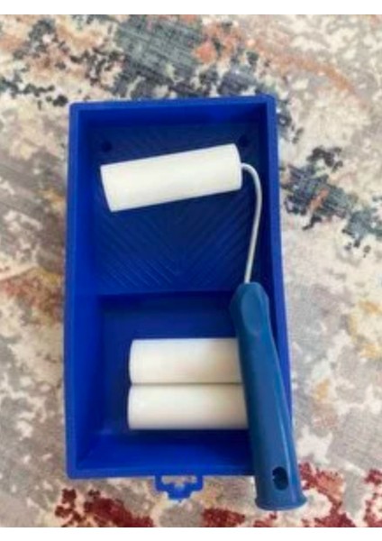 Rulo Tavası ve Metal Sünger Rulo 10 cm 3 Lü + Tava fırsatları