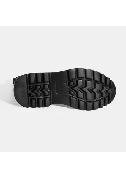 Erkek Siyah Bağcıklı Deri Postal Bot fırsatları