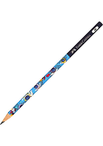 Uzay Macerası 2b Yuvarlak Kurşun Kalem 12 Adet modelleri