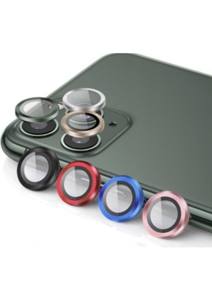 Iphone 13 Pro Max Uyumlu Kamera Koruyucu Lens Mercek Metal Çerçeveli 3lü Set Kırmızı Red fırsatları