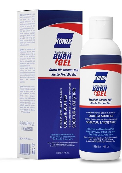STERİL İLK YARDIM YANIK JELİ 118 ML