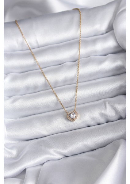 316L Çelik Zincir Gold Renk Charm Kadın Kolye TG27BKO7820 fiyatları