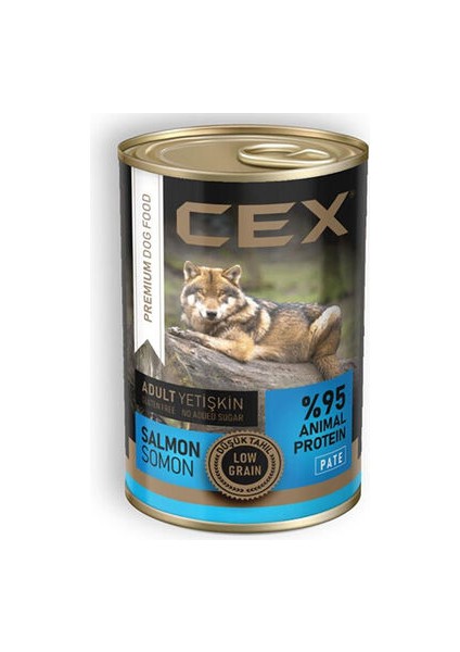 Premıum Adult Dog Fish Low Graın Pate 415 gr *24 Adet