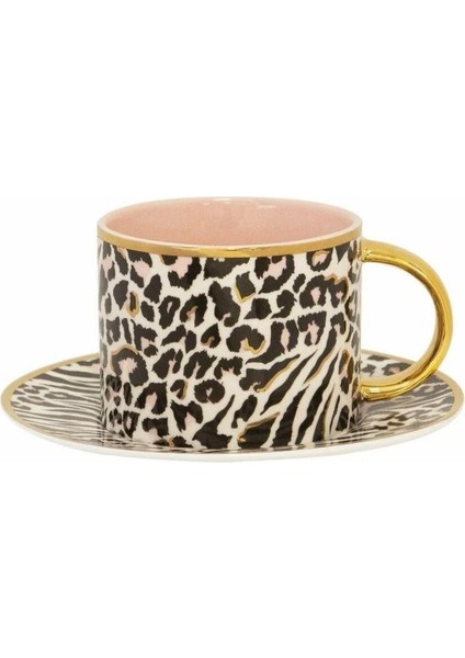 Teacup Saucer Safari Leopard