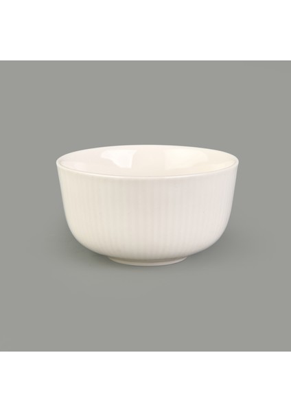 Bade 4'lü Porselen Çerezlik - Beyaz - 8 cm