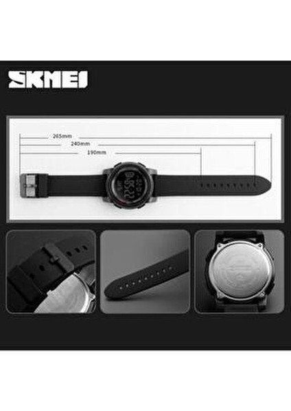 1257 Erkek Kol Saati LED Işıklı Silikon Kasa Silikon Kordon indirimleri