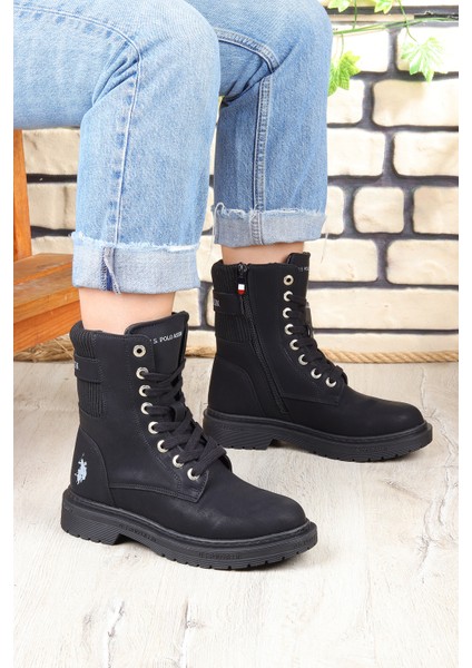 Lane Sıcak Astarlı Fermuarlı Kadın Bot