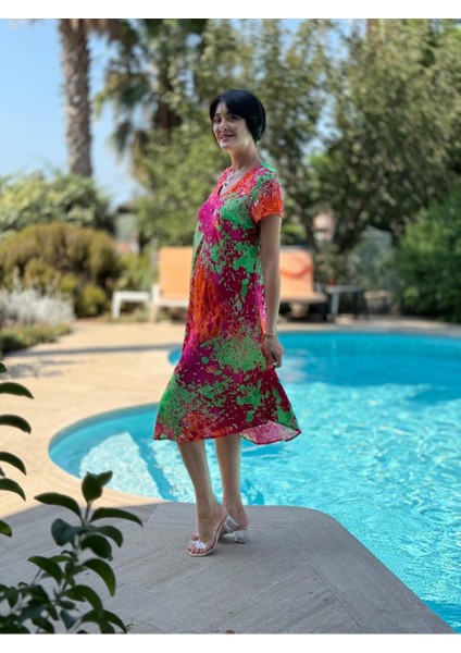 FT179141 Viskon Fethiye Elbise fiyatları