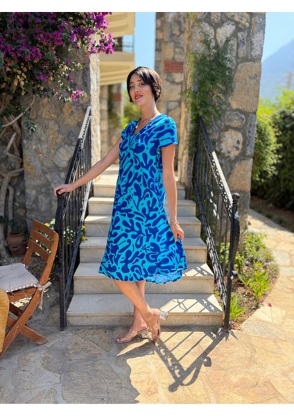 FT179114 Viskon Fethiye Elbise fiyatları