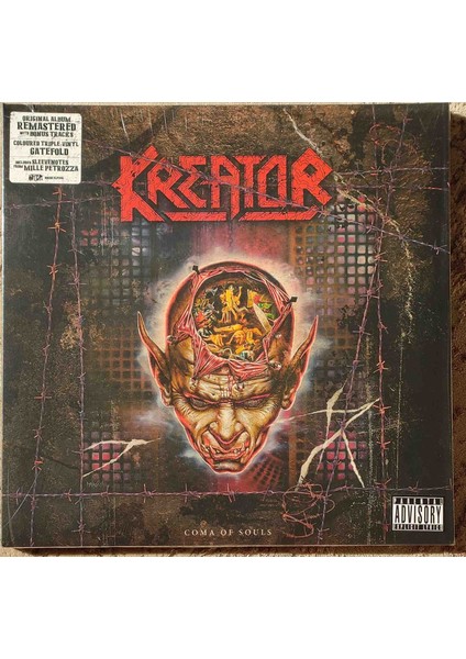 Kreator - Coma Of Souls Plak ( 3 Lp Box, Renkli)