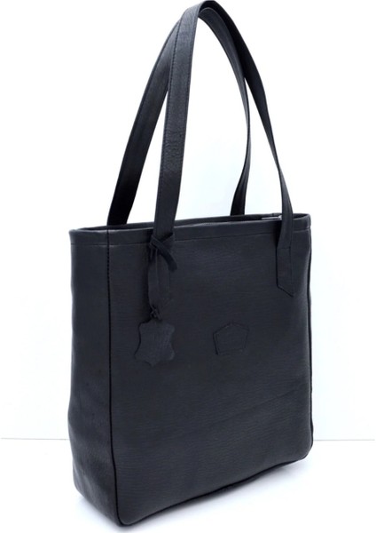 Tove Siyah Hakiki Deri Çanta modelleri