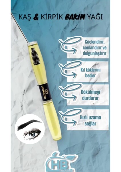 Kaş & Kirpik Bakım Yağı - 10+10 Ml fırsatları