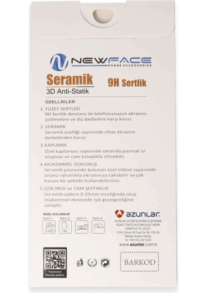 Samsung Galaxy A34 5g 3D Antistatik Mat Seramik Nano Ekran Koruyucu 271094 indirimleri