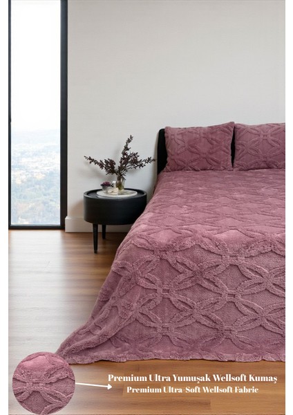 Orion Seri Wellsoft Çift Kişilik Yatak Örtüsü Seti 230×250 + 2 Yastık Kılıfı Battaniye modelleri